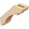 Ekena Millwork 3-inch W x 10-inch D x 10-inch H Olympic Rough Cedar Woodgrain TimberThane Knee Brace, Primed BRCUR03X10X10OLYRCPR - alternate 2